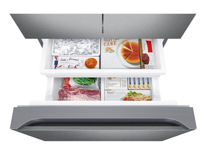 30" French Door Refrigerator with Modern Design