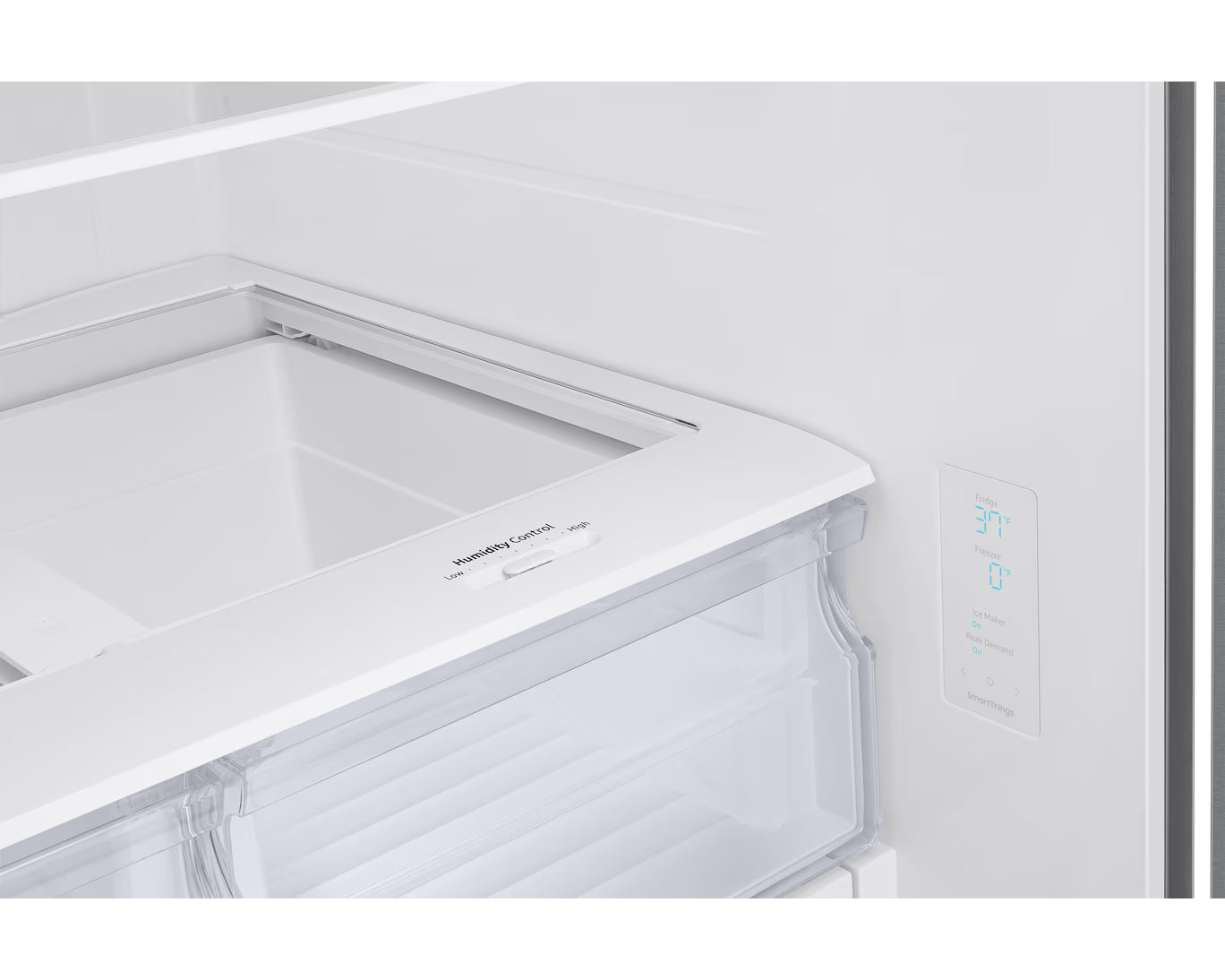 30" French Door Refrigerator with Modern Design