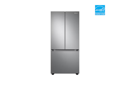 30" French Door Refrigerator with Modern Design